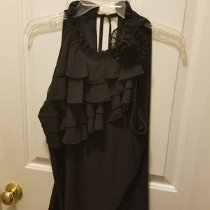 Black Sleeveless Top